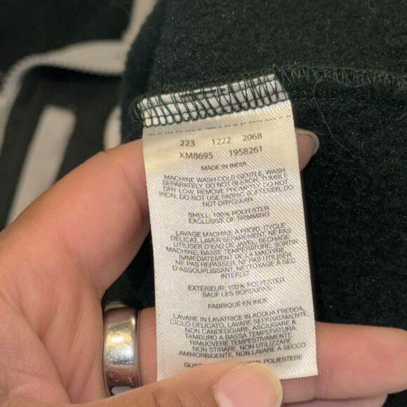 Columbia Michigan State Spartans Football Sweater Men's 2XL Green Quarter Zip - Picture 8 of 8